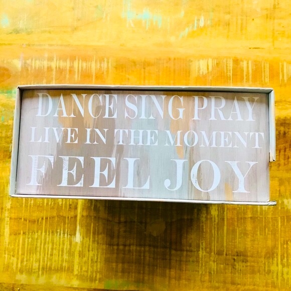 🌺4 Items 25$🌺 Tri-Coastal Storage Box - Positive Affirmations NWT - Picture 3 of 10